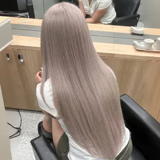 ロング 🎀ミサキ🎀渋谷 ハイトーン️🩵のヘアスタイル