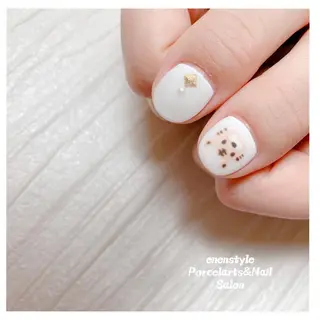 ショート ネイル 🐾enen style 🐾のネイルデザイン