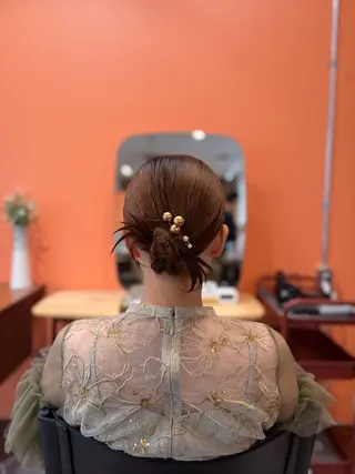 ミディアム 上島 未緒のヘアスタイル