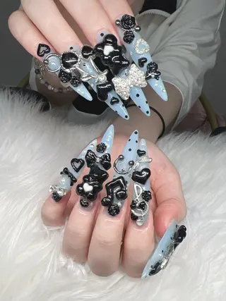 ネイル Lee Nails チップ長さだし専門店のネイルデザイン