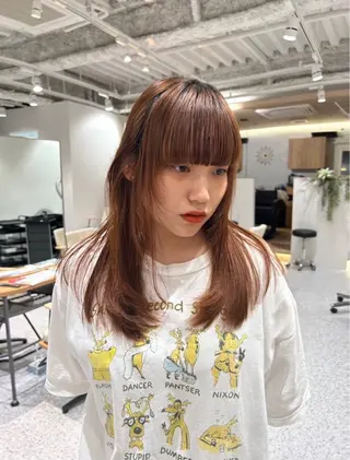 ロング hair&eye🎀 /momoKaのヘアスタイル