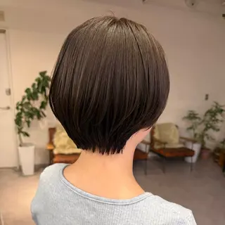 ショート やはらりの/ 透明感カラーのヘアスタイル