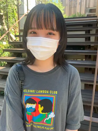 ミディアム ボブ/顔まわりカット 💫大澤奈緒美のヘアスタイル