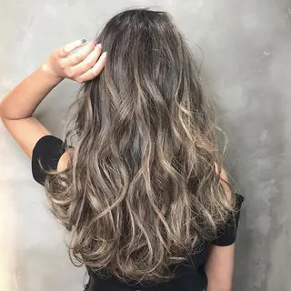 ロング カラー ヘアアレンジ 髪質改善 Daisukiのヘアスタイル