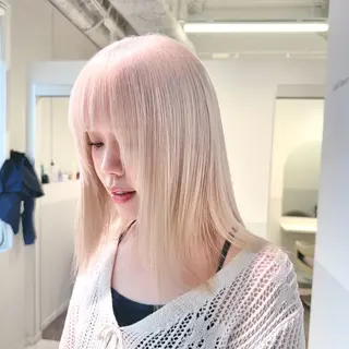 ロング カラー ヘアアレンジ メンズ ブリーチ博士 MASATOのヘアスタイル