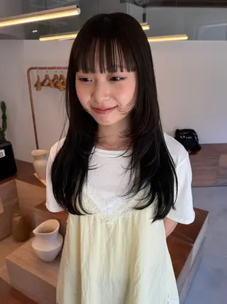 ロング fubuki🪷 似合わせカットカラーのヘアスタイル