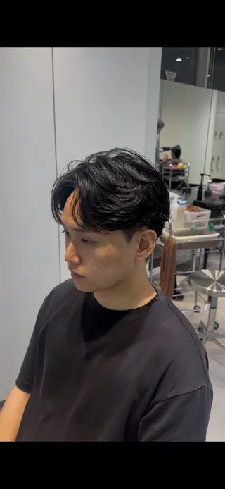 ショート パーマ メンズ 似合わせパーマ🔥 河浪  大智のヘアスタイル
