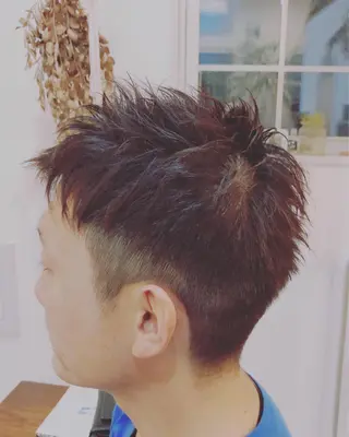 ショート 山口 晃也のヘアスタイル