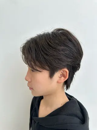 パーマ メンズ キッズ メンズパーマ×清潔感 金田恭平のヘアスタイル