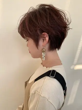 ショート カラー 髪質改善サロン ARCHE野瀬冬馬のヘアスタイル