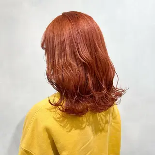 ミディアム カラー 🩵ブリーチカラー MIORI🩵のヘアスタイル