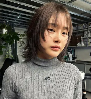 ショート ハッシュカット カシマハヤトのヘアスタイル