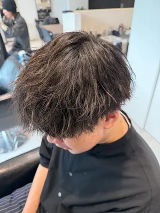 パーマ メンズ メンズ縮毛矯正 細谷碧海のヘアスタイル