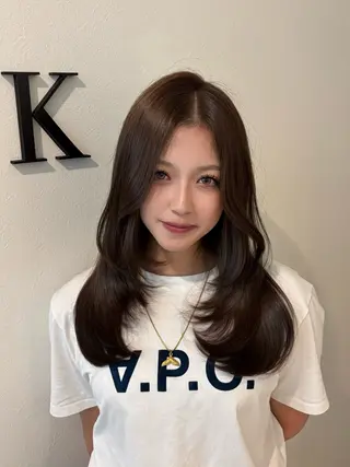 ミディアム 🫧かいり🌷韓国 ❣️大阪🪽のマツエク・マツパデザイン