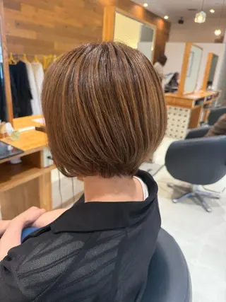 ショート 花田 梨佳のヘアスタイル