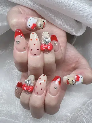 ネイル Lee Nails チップ長さだし専門店のネイルデザイン