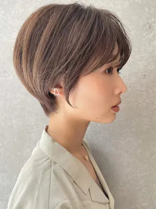 ショート 似合わせカット/ レイヤーカット/新谷のヘアスタイル