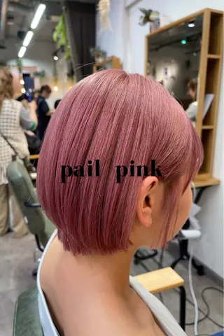 ショート カラー ブリーチ✨/似合わせ カラー🎀/Yuzuのヘアスタイル