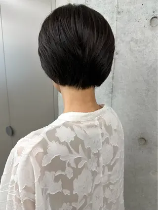 ショート ボブ/ゆるふわ ボブパーマ/とういのヘアスタイル