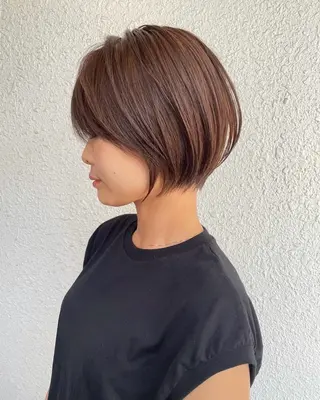 ショート ショート/ボブ 艶髪カラーTOSHIのヘアスタイル