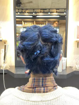 ショート ヘアアレンジ 髪質改善 永田零亜のヘアスタイル