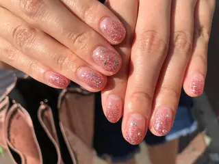 ネイル パラあり！フィルイン 美フォルムのネイルデザイン