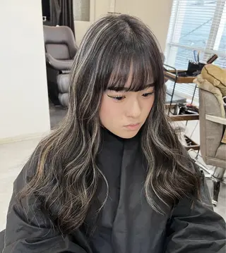 セミロング カラー 指名数No.1 /NAOYAのヘアスタイル
