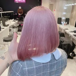 ミディアム カラー ヘアアレンジ メンズ ハイトーン特化💍 NØRN💍韓国のヘアスタイル