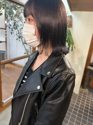 ミディアム カラー つくばUtooe's 副店長 寺沢颯のヘアスタイル