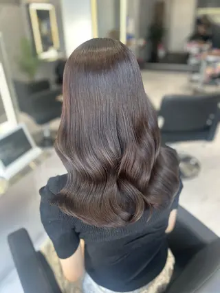 セミロング 森下 ゆきなのヘアスタイル