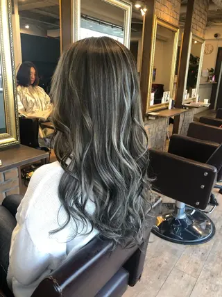 ロング カラー ヘアアレンジ 美髪・艶髪特化美容師 RYOJIのヘアスタイル