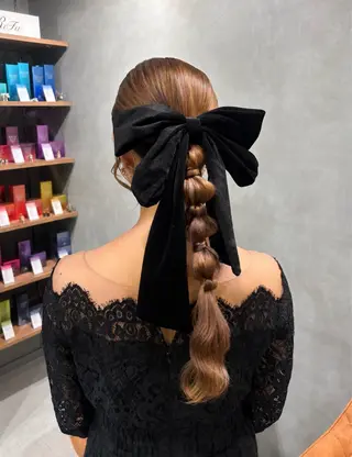 ヘアアレンジ 透明感カラー💎 アレンジ🩰Rimiのヘアスタイル