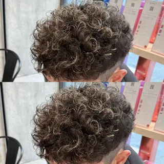 カラー メンズ 似合わせ 鈴木俊輔のヘアスタイル