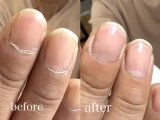 メンズ ネイル WHITE NAIL kayokoのネイルデザイン