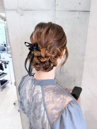 ヘアアレンジ 🎀ヘアセット/艶髪 /はやしほのか🎀のヘアスタイル