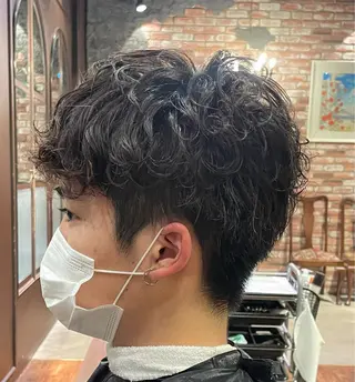 パーマ ＮＯ ＮＯのヘアスタイル