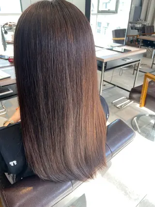 セミロング 🩵MEI🩵鶴見 ／ヘアアレンジ💫のヘアスタイル