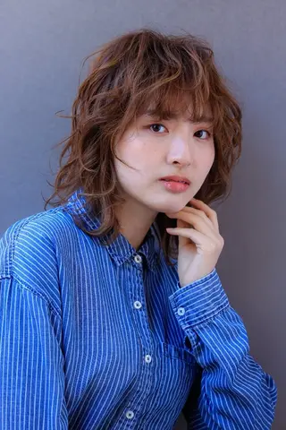 ショート 大人髪ヘアセット/ 切りたて感なしカットのヘアスタイル
