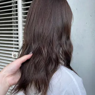 ミディアム カラー 透明感カラー/ 韓国風🌿RIKOのヘアスタイル