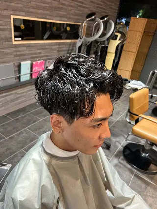 メンズ 川野 柚奈のヘアスタイル