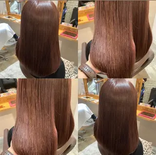 セミロング カラー レイヤー×艶髪特化 マネージャー安藤光司のヘアスタイル