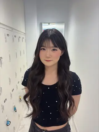 ロング 💗透明感カラー🫧 Ruka🎀のヘアスタイル