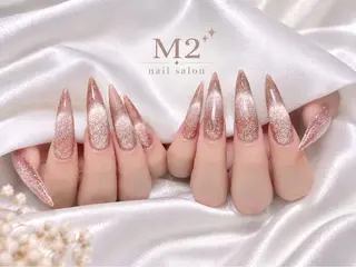 ネイル 長さだし専門店 M2 rikaのネイルデザイン