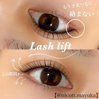 マツエク・マツパ nicott. mayukaのマツエク・マツパデザイン