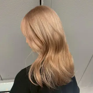 セミロング カラー ROIS 渋谷のヘアスタイル