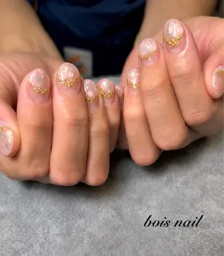 ネイル bois nail ボワネイル北巽のネイルデザイン