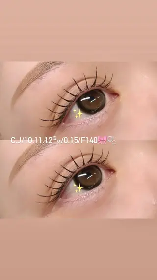 マツエク・マツパ 永易 志帆のマツエク・マツパデザイン