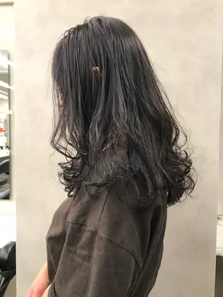 セミロング カラー ヘアアレンジ 💞あざと可愛い💞 児玉大地のヘアスタイル