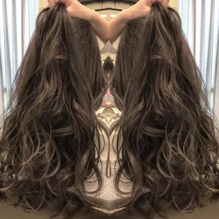 ロング カラー box mico. mutsumiのヘアスタイル