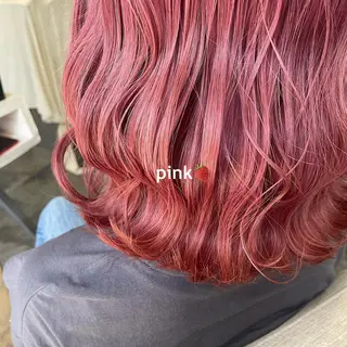 ミディアム カラー 吉村 夏椰のヘアスタイル